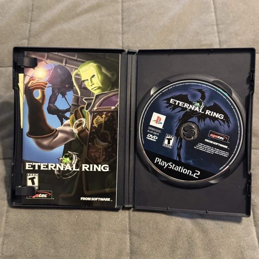 Eternal Ring (Sony PlayStation 2, 2000) PS2  Complete in box CIB Tested Works